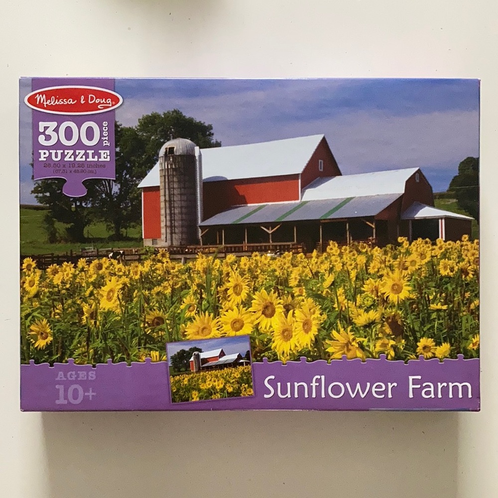 Melissa & Doug “Sunflower Farm” Jigsaw Puzzle